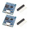 2Pcs Digispark USB Development Boards Cost Effective Solution For Microcontroller Projects and Prototyping