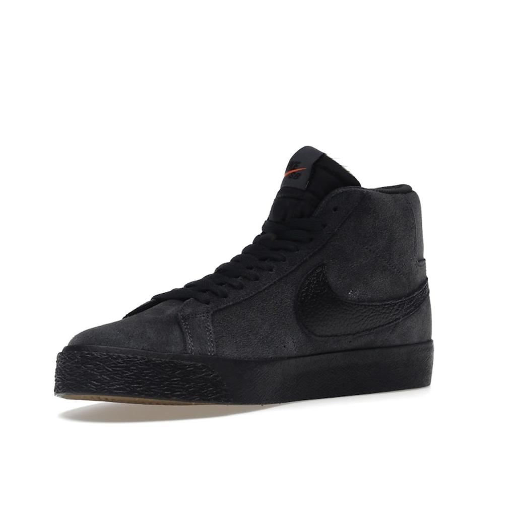 Nike Zoom Blazer Mid ISO SB Orange Label - Dark Smoke Grey Men Sneakers Black DB3027-001