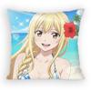 FAIRY TAIL Наволочка Люси Диван Гостиная Спальня Изголовье Спинка Подушка Квадратная Подушка Время Сна