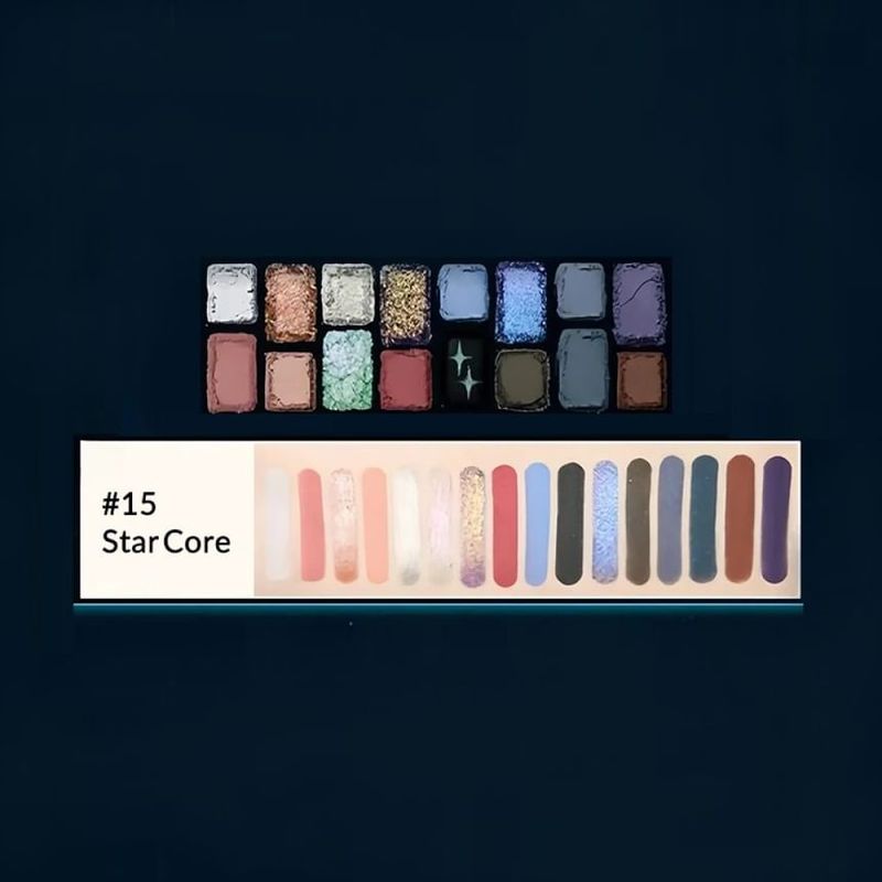 Cheeryep - Палитра теней для век из 16 цветов - Starcore #15 Starcore