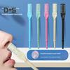 4Pcs Nose Hair Trimmer Dual-Side Blades Nostril Hair Remover Tool Rotating Nose Hair Cutter for Men Women Manual Nasal Hair Cutter