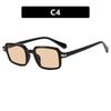Retro Small-Frame Square Sunglasses Stylish And Versatile Men  Luxury Brand Outdoor Uv400 Sun Glasses Classic Driving Shades