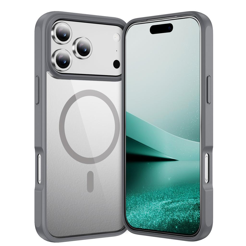 New Phone Case for Apple 17pro Transparent Case PC Anti Yellow and Anti Drop Hard Case for IPhone Phone Case Ins Style