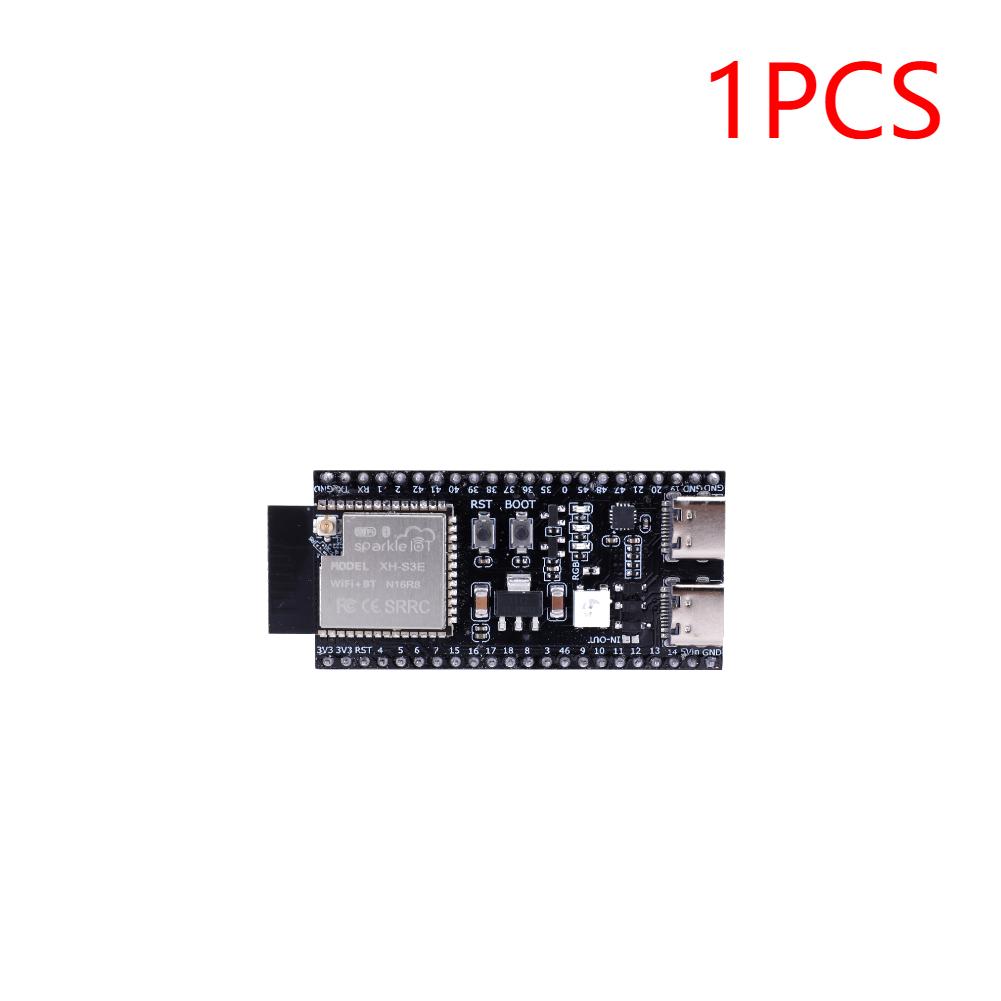 Двухпортовая Type-C плата разработки ESP32-S3 2,4 ГГц Wi-Fi модуль для Arduino ESP IDF ESP32-S3-WROOM-1 N8R2 N16R8 44 контакта 8 МБ PSRAM ESP32 S3