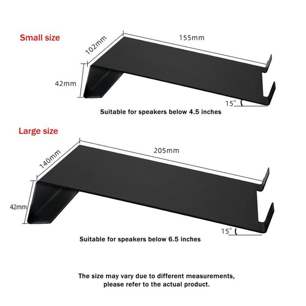 1Pcs Anti Vibration Feet Bookshelf Speaker Stand  for Speakers Under 4.5inches 6.5inches