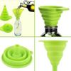 Home Kitchen Safety Silicone Funnel Water Proof Portable Funnel Conical Oil Funnel