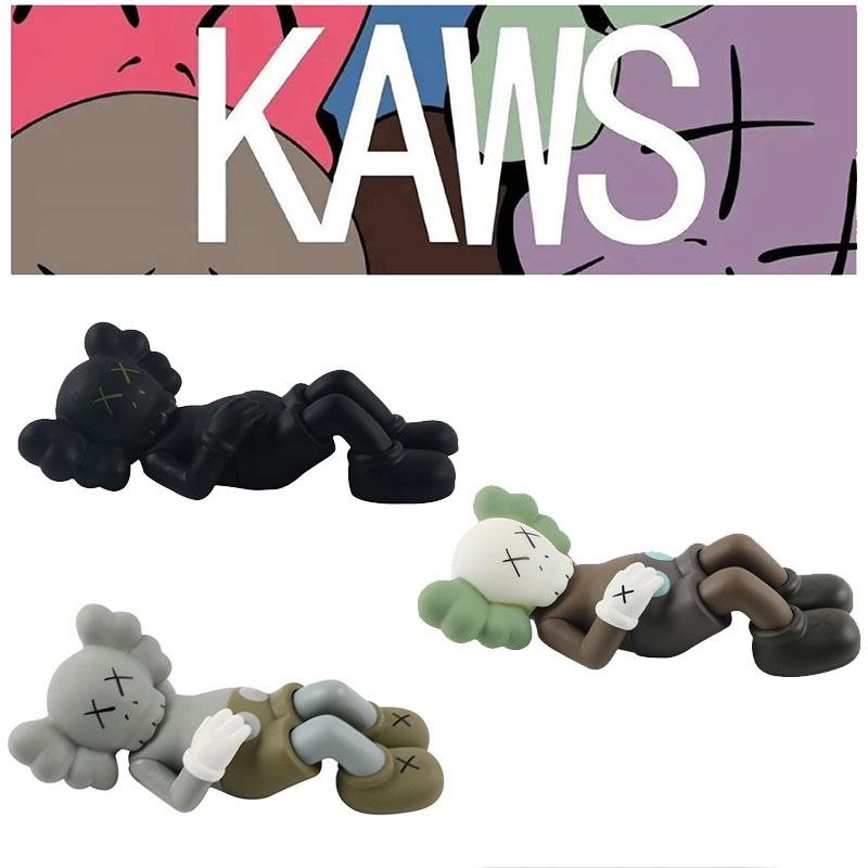 Улица Сезам Kaws Cos Кукла-переноска, Аниме Тренд Фигурка Оптом 17см, Материал ПВХ, Серый