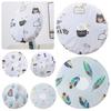 Round Head Dustproof Protecter Reusable Elastic Dust Covers Creative Fan Dust Protective Cover