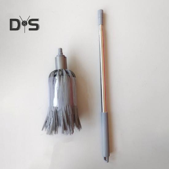 Пылесос с удлинителем Телескопический инструмент для уборки из нержавеющей стали Компактная многоцелевая щетка для уборки