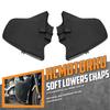 Motorcycle Leg Warmer Chaps Waterproof Black for Harley Softail Slim Fat Boy FXDB Breakout 2018-2023