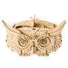 Tsukurundesu® 3D Wooden Puzzle TG405 Owl Box with Japanese Instructions