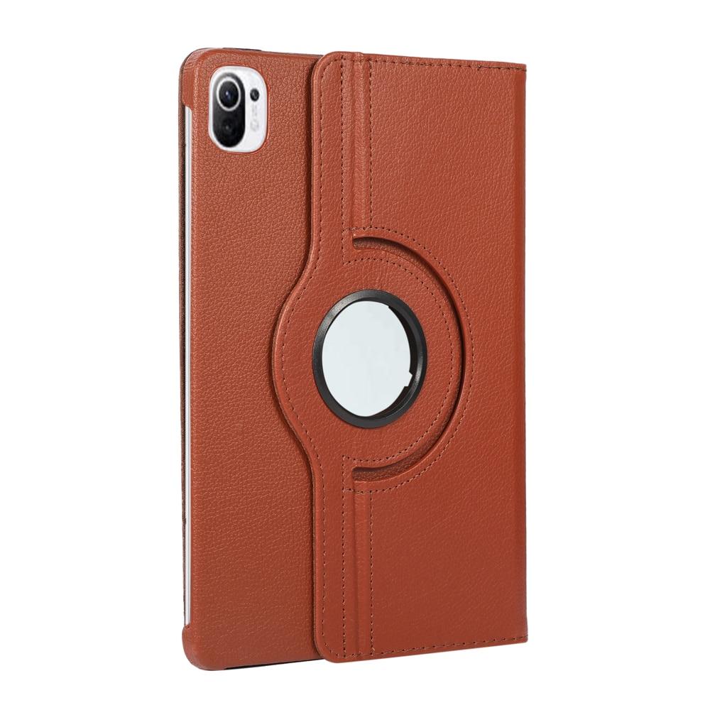 Вращающийся на 360 градусов чехол для Xiaomi Mi Pad 5 MiPad 5 Pro 11 Folio, откидная крышка-подставка из искусственной кожи, чехол для планшета, чехол для Xiaomi Pad 5