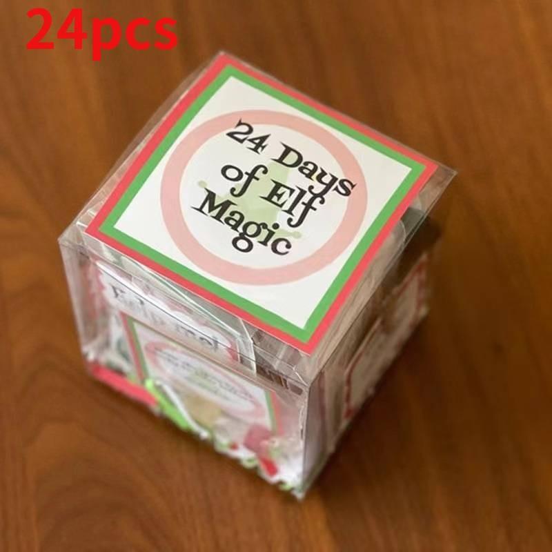 Delightful 2024elf Kit Featuring 24 Days Of Christmas Adorable Diy Decoration Pieces
