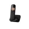 Panasonic KX-TGC420FRB Téléphone Numérique Sans Fil, Répondeur, Base, Combiné, Mains Libres, ID Appelant, Blocage d'Appels, Éco Plus