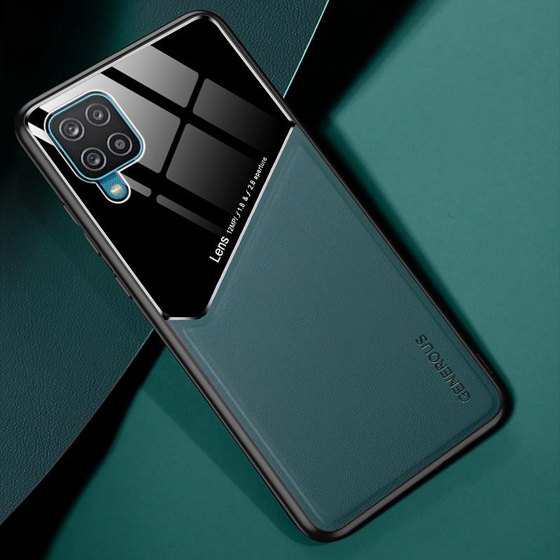 Роскошный чехол для телефона из искусственной кожи для Samsung Galaxy M23 M33 M53 5G, задняя крышка, силиконовый чехол для Samsung M12 M22 M32 M52 M62 A12 A22