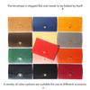 Fold Invitation Envelopes Retro Love Pearlescent Paper Message Card Invitation Greeting Cards Generous Mini Gift Card Envelopes