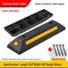 Rubber & Plastic Wheel Stopper for Parking Spaces
