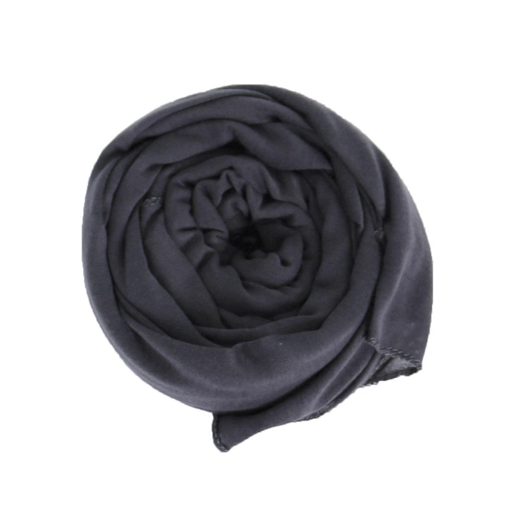 Turban Scarf Plain Color Softness Neckcloth Head Wrap Widely Applicable Women Accessory Sweet Gift Shawl Long Hair Scarves