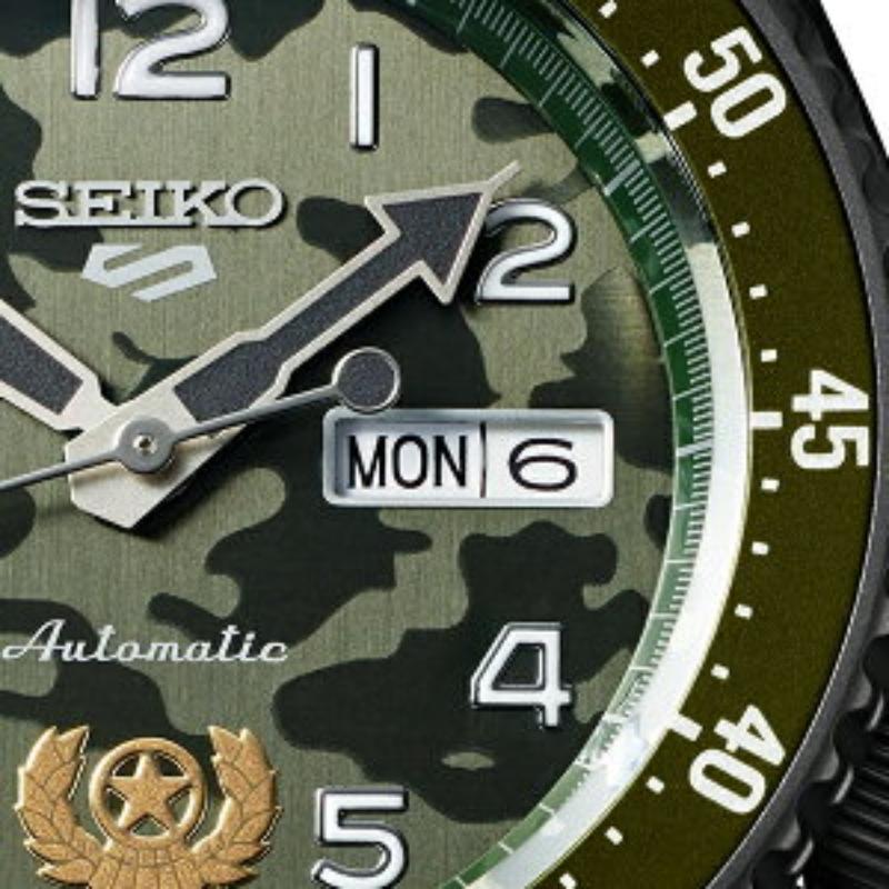 Seiko 5 Sports STREET FIGHTER V Ограниченное издание GUILE SBSA081