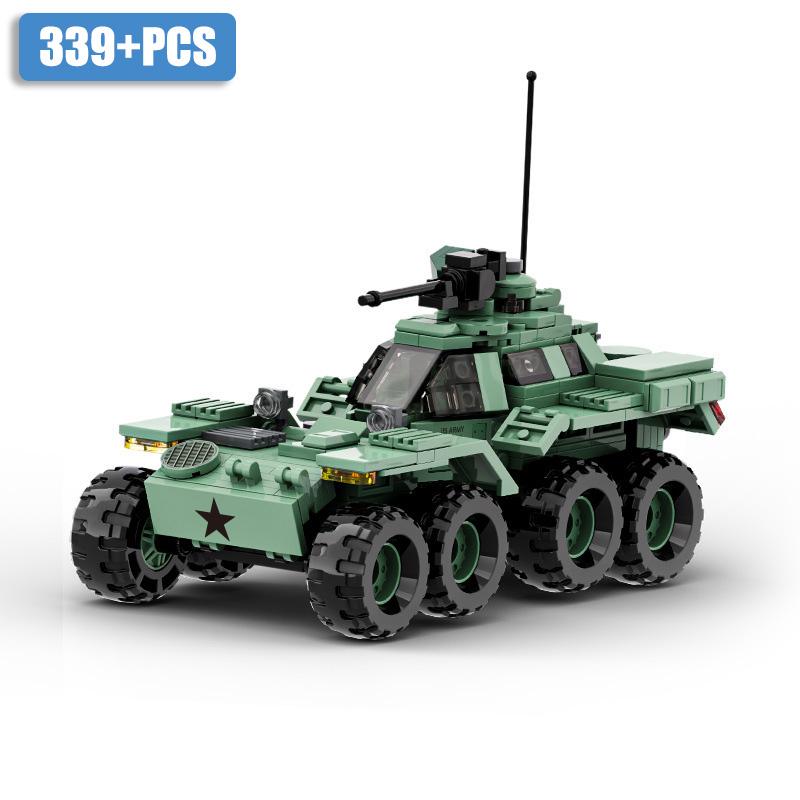 Военные WW2 DANA-M2 M142 HIMARS Boxer Бронированная машина Строительные блоки DIY VPK-7829 БТР-4 Танк БМП Кирпичики Игрушки Рождественские подарки