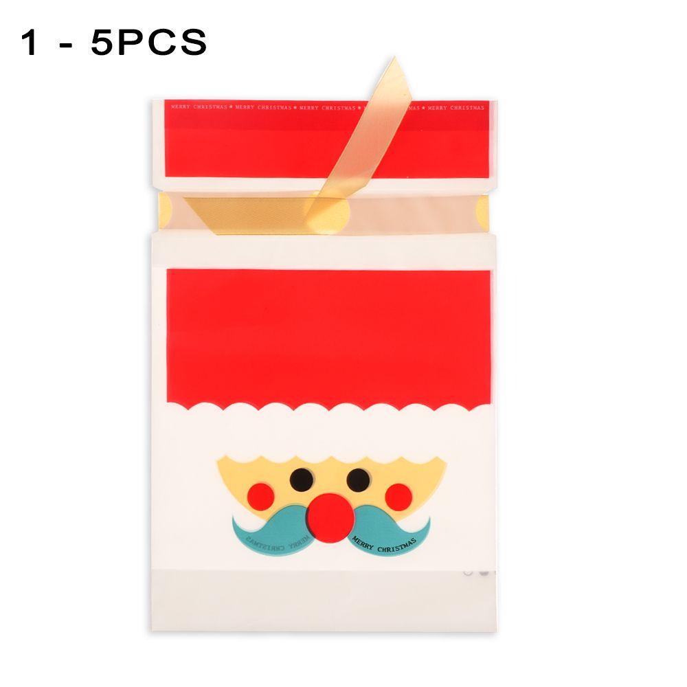 Pastry Tool Santa Claus Cookies Handmade Soap Gift Bags Christmas Decor Candy Package Drawstring