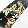 Maeju Lacquerware Lacquerware Barrette Long Rectangular (Small) Kaga (B) 4X-116