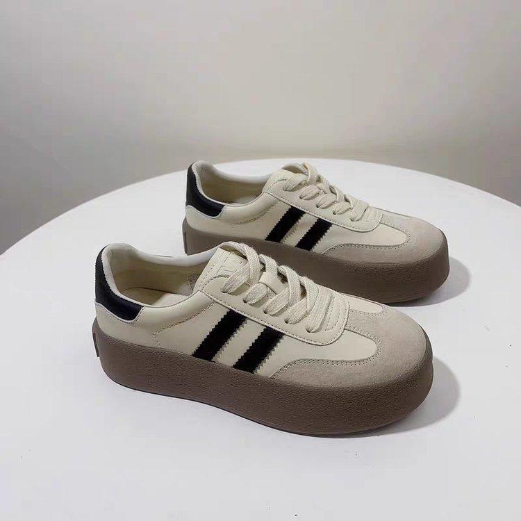 Женские повседневные кроссовки для активного отдыха весна-осень с круглым носком на шнуровке спортивная обувь вулканизированная обувь Zapatos De Mujer