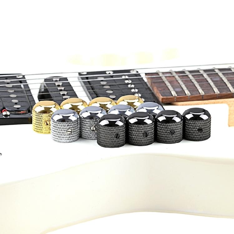 4Pcs Guitar Knobs Volume Tone Control Guitar Knobs Top Hat Knobs 6mm Shaft Hole