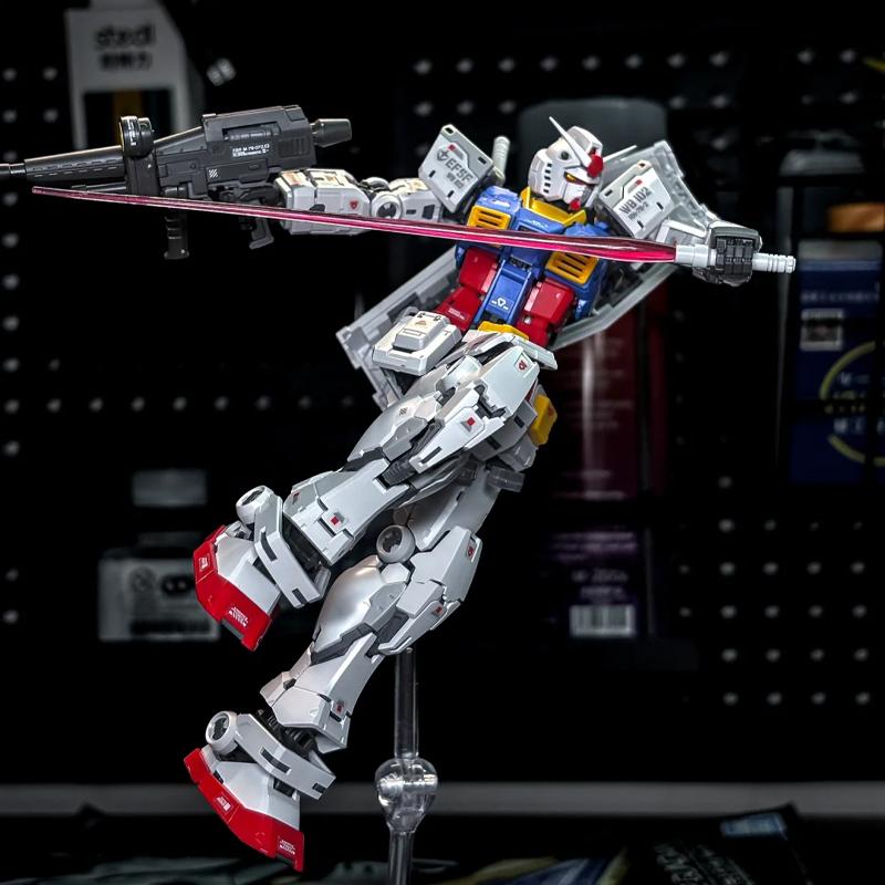 RG 1/144 RX-78-2 2.0 Yuanzu G3 Mech Assembly Model Kit Action Figures Desktop Ornament Doll Boys' Puzzle Toys Collectible Gift