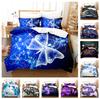 3D комплект постельного белья с бабочкой, красочный пододеяльник с бабочкой, 2/3 шт., AU240 * 270, большой размер, мягкое и легко чистящееся домашнее украшение