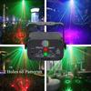 Disco Lights RGB LED Laser Projector Lamp with Strobe Effect For Holiday/Party Decor