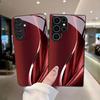 Изящный волнообразный узор Изысканный чехол для телефона для Samsung Galaxy S26 S25 S24 S23 S22 S21 FE Ultra Plus Мужчины женщины Встроенное стекло