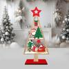 Santa Claus Desktop Decoration Wooden Tabletop Sign Exquisite Christmas Signs Plaque  Home Decor