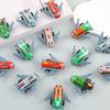 12Pcs Pull Back Wind-up Airplane Toy Educational Spring Clockwork Aircraft Toy Toddlers