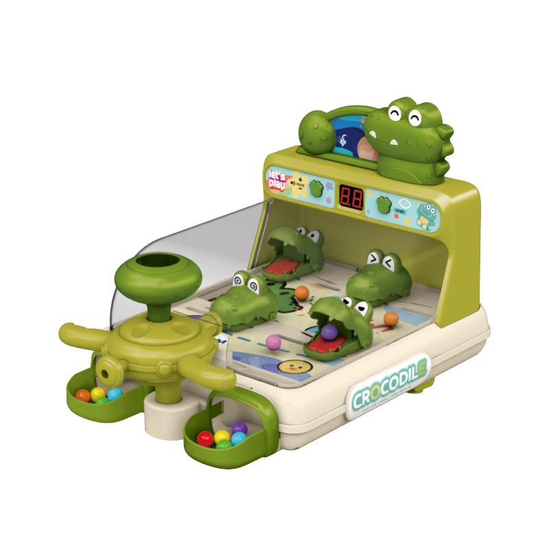 Multifunctional Dinosaur & Crocodile Marble Game: Parent-Child Table Competition Toy