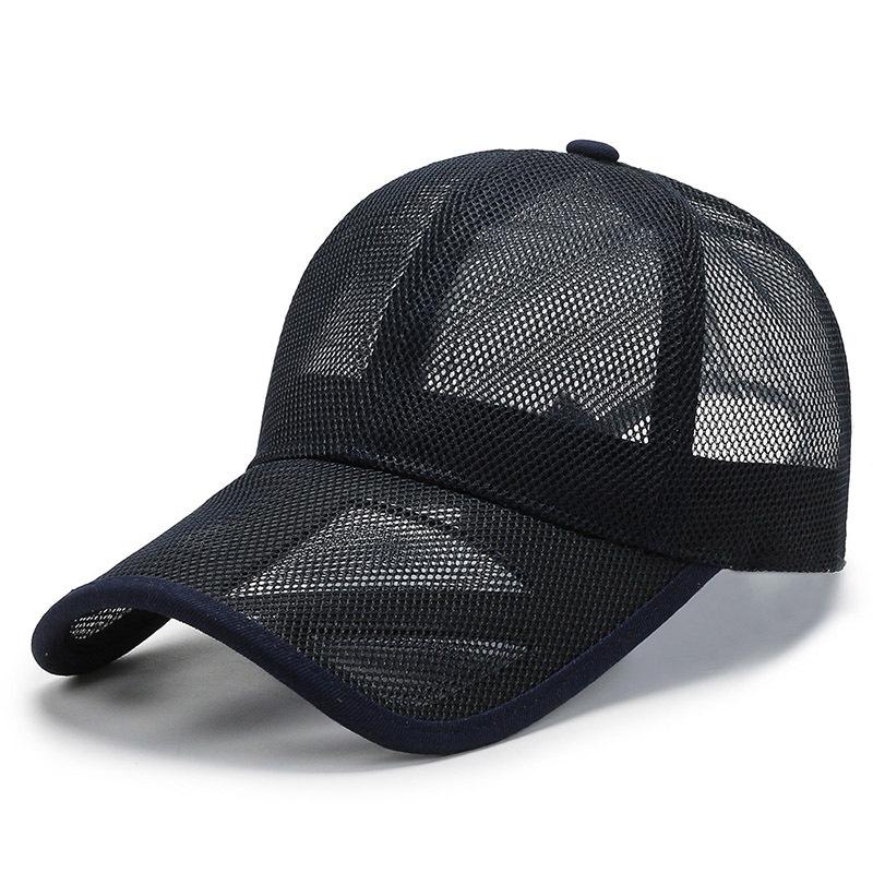 Sun Hat Men'S Hat Spring And Summer Breathable Mesh Cap Men'S Net Hat Outdoor Sports Baseball Cap Women'S Sun Hat