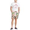 Polo Ralph Lauren Футболка мужская с коротким рукавом, принт Surf Culture, посадка Custom Slim Fit, круглый вырез, MNPOTSH1N820931-100