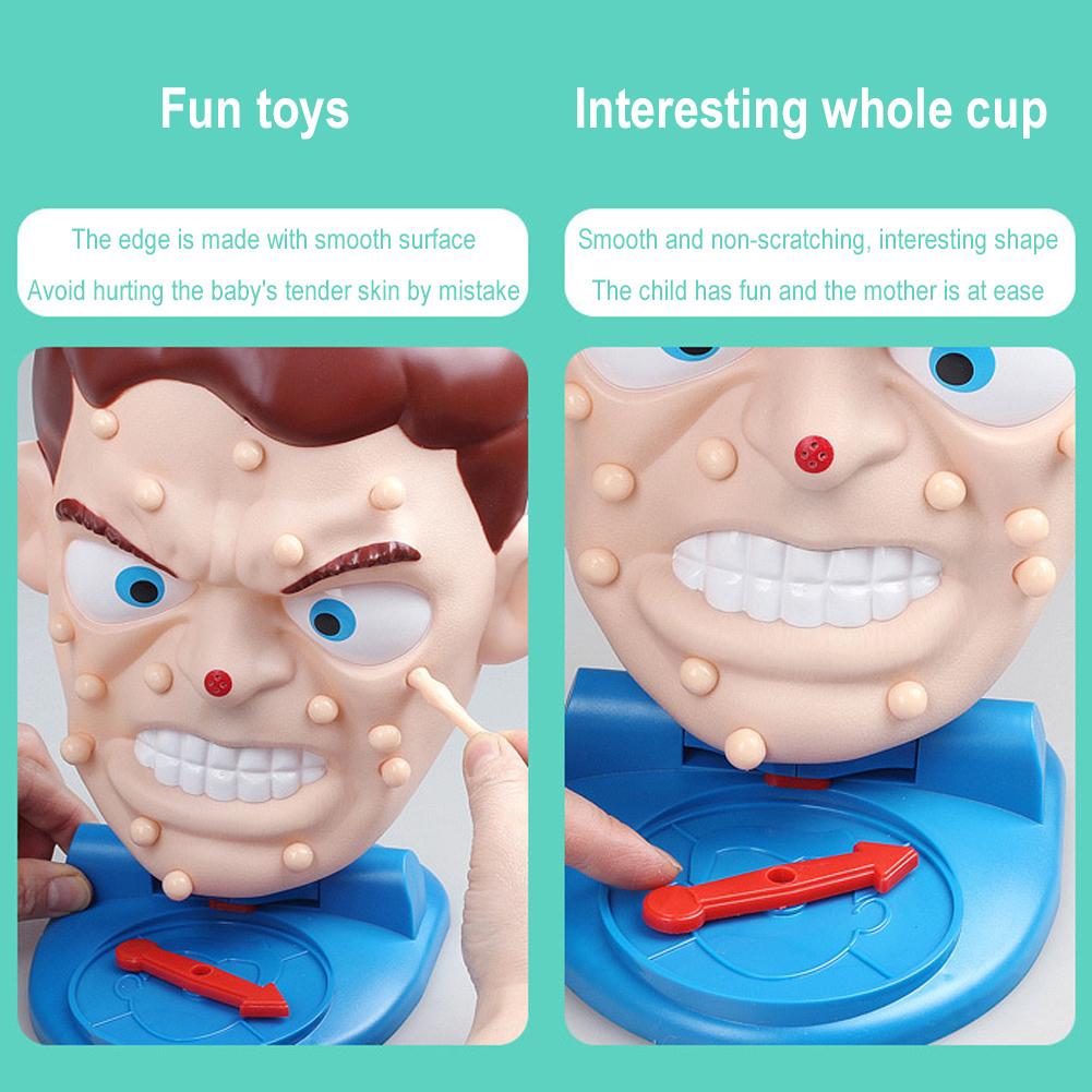 Face Acne Funny Toys Popping Pimple Parent-Child Gift Novelty Gags Toys Props Board Chi V7W0