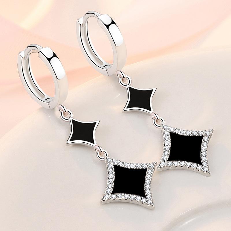 Lindon Zircon Copper Alloy Earrings Drop Earrings For Women Wedding Party Gifts