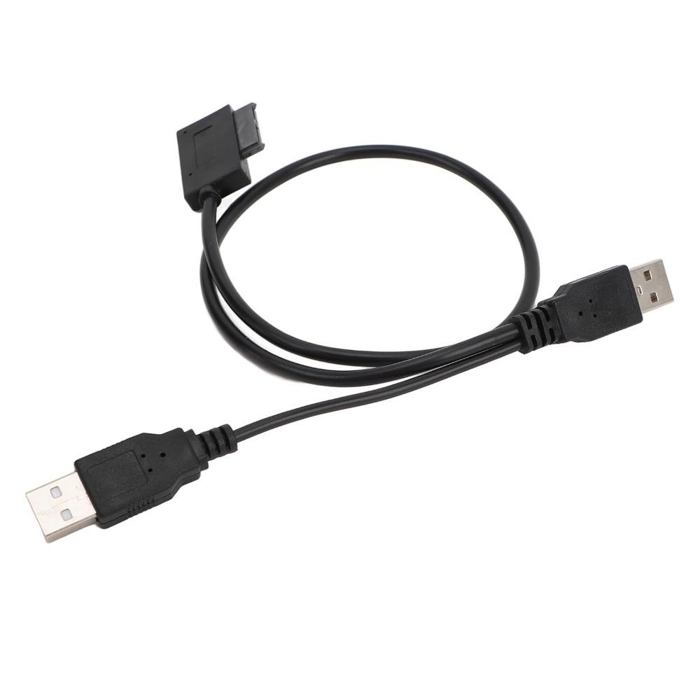 USB 2.0 USB to SATA Cable USB 3.0 Optical Drive Adapter CD DVD ROM Cable Optical Drive Replacement