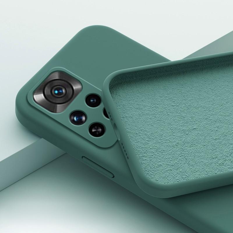 Новый жидкий силиконовый чехол для телефона Xiaomi Redmi Note 12 11 Pro 11S Plus Redmi 13C 12C 10C 12 10 A2 A1 13T 12T 11T Poco C65 F5 X5 Pro 5G M5S, мягкий чехол