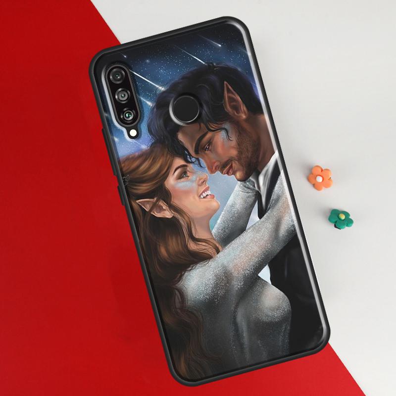 Чехол Court Of Mist And Fury для Huawei P30 Pro P50 P20 P40 Lite P Smart 2021 Nova 5T, чехол для Honor 50 8X 10i