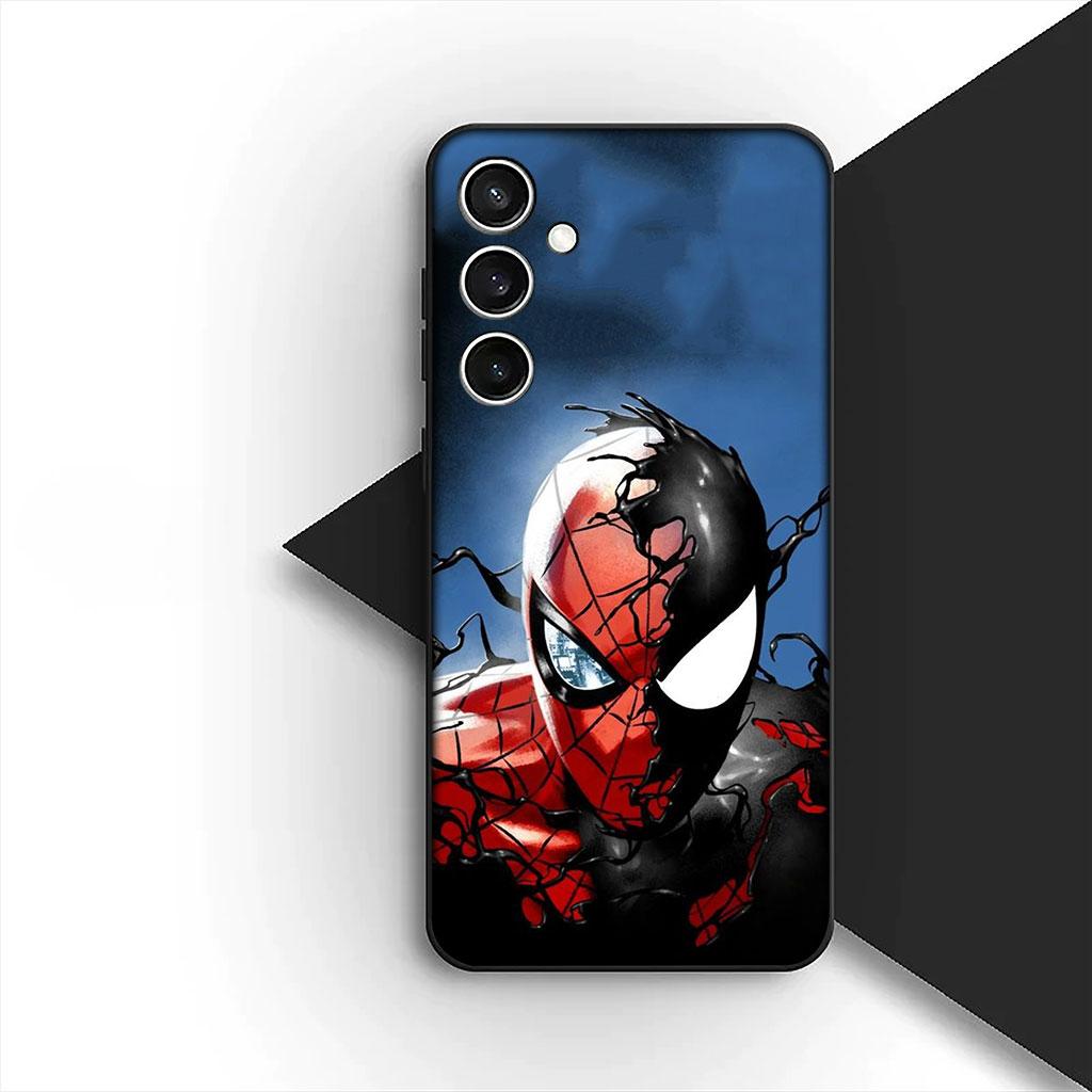 Чехол для телефона для Xiaomi Redmi 15 15C A4 A5 4G 5G 9A 9C NFC Note 9 8 9T Funda Чехол Мягкий чехол Веном Марвел Человек-паук Постер