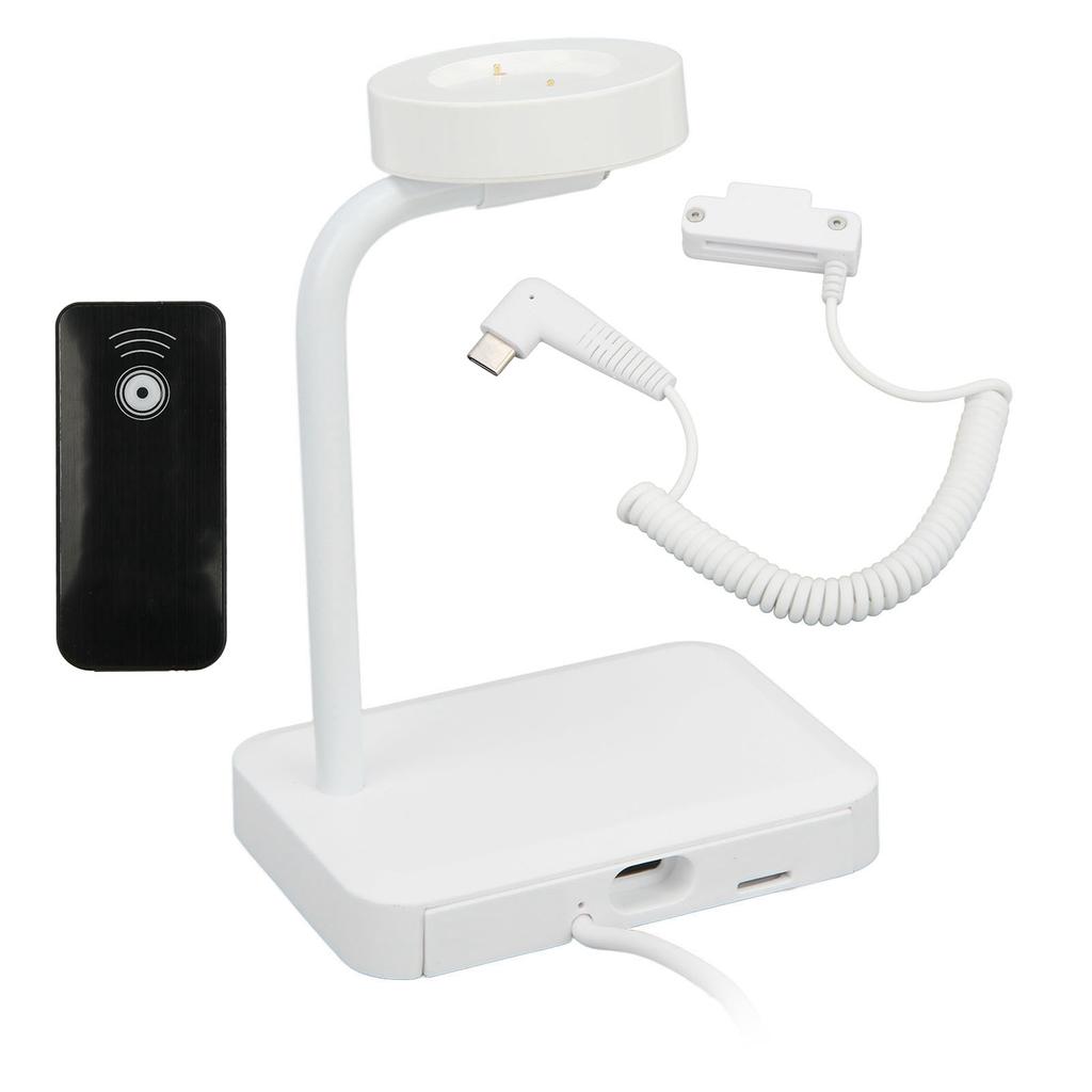 Anti Theft Watch Display Stand with Remote Control 90dB Security Alarm IR Unlock Magnetic Fast