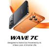 Blackview Смартфон Wave 7C Android 16, 16 ГБ ОЗУ + 64 ГБ ПЗУ(TF 2 ТБ) Смартфон 5000 мАч, 6,56-дюймовый HD+ экран, Камера 32 Мп + 13 Мп, Две SIM-карты/Gemini AI/GPS