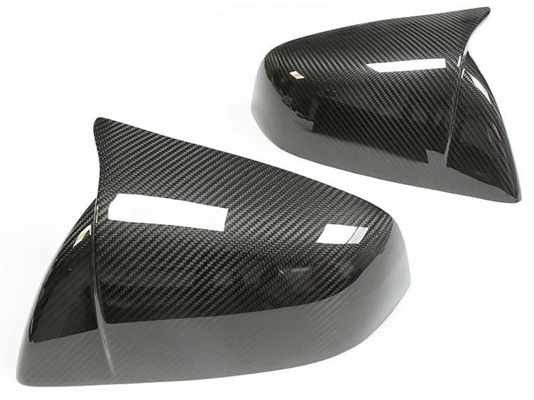 Tesla Model X Carbon Fiber Rearview Mirror Cover