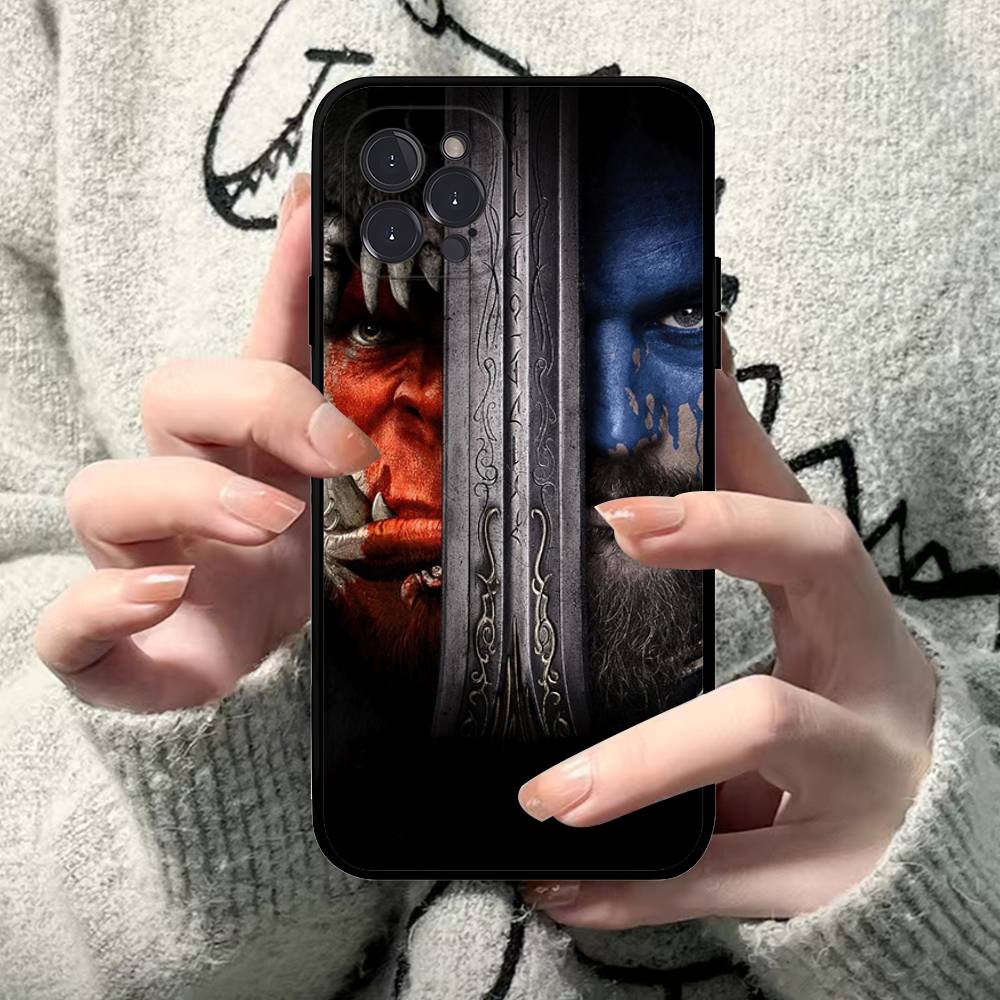 Game World Of W-Warcraftes Phone Case For IPhone 17 16 15 14 11 12 13 Mini Pro XS Max Plus Funda Shell