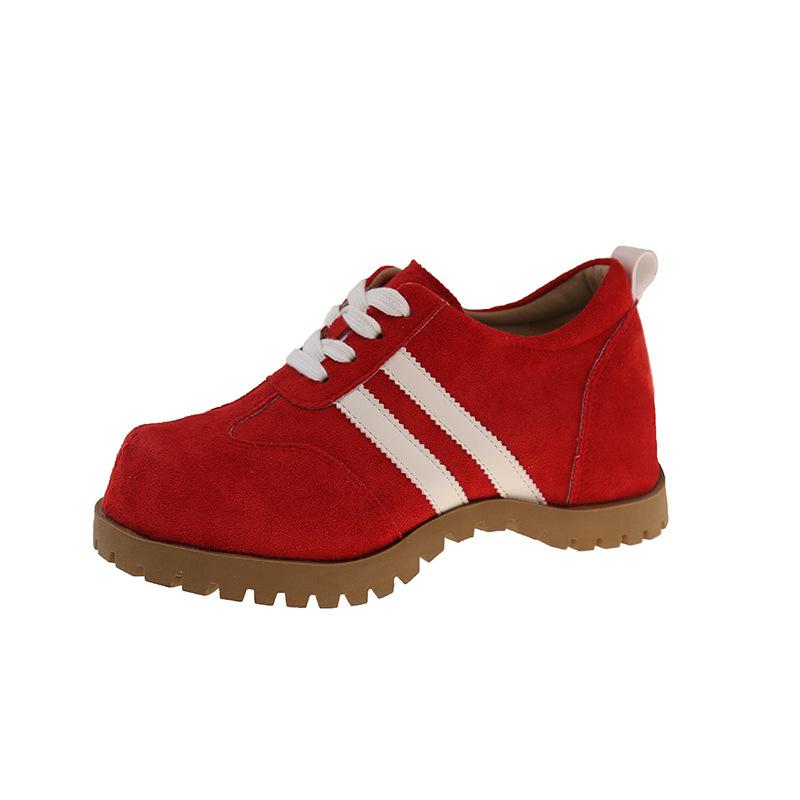 Замшевые балетки женские новая весна женская обувь универсальная спортивная и повседневная обувь для скейтборда