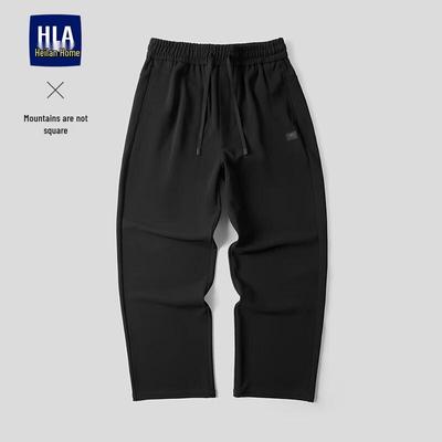 Мужские спортивные штаны HLA со шнурком и силиконовой этикеткой