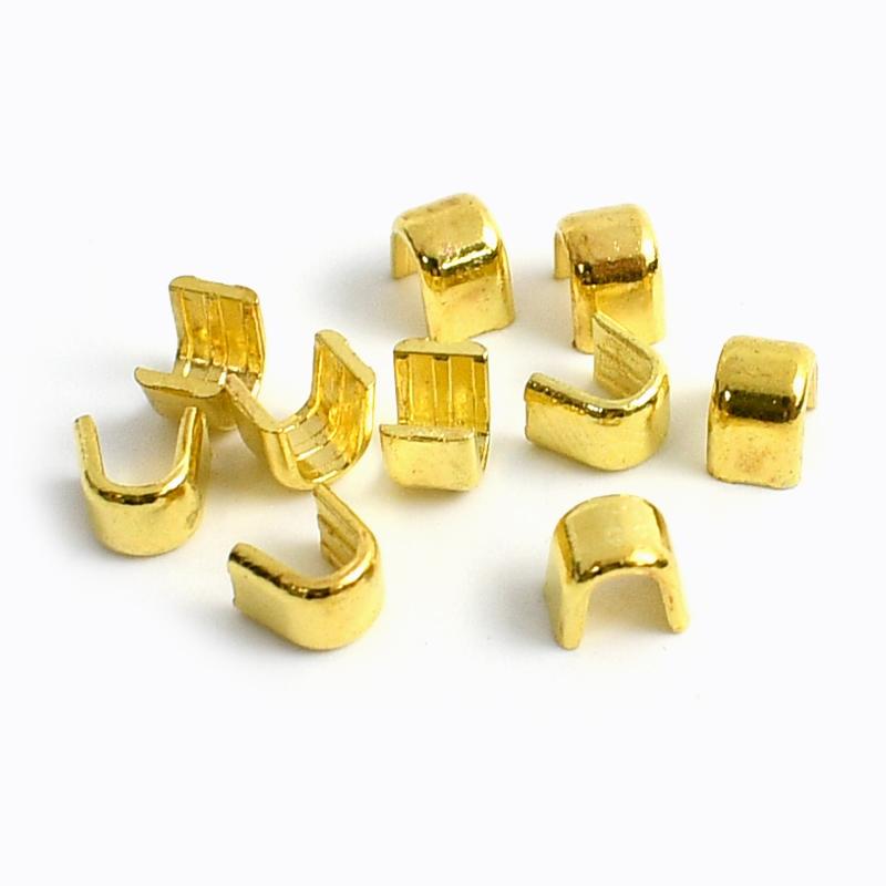 50/100 г Meetee 3# 5# 8# 10# U-образный стопор для молний для металлических нейлоновых смоляных молний, для сумок, одежды, нескользящий стопор, аксессуар для ремонта